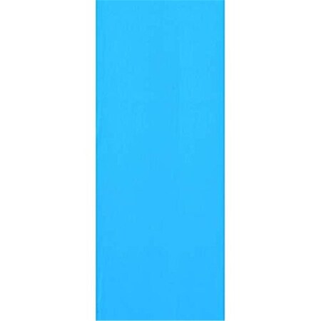 Newalthlete 12 ft. 48 & 52 in. D Round Above Ground Swimming Pool & Blue Overlap Liner NE215625